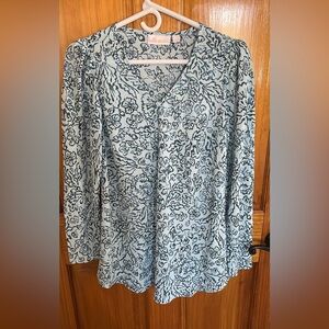 Belle by Kim Gravel woven top.